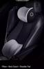 Car Memory Foam Neck & Lumbar Support Pillow Set: Ergonomic Headrest, All-Season Seat Back Cushion