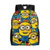Cartoon M-Minions Backpack Outdoor Backpacks Girl Colorful Durable School Bags Novelty Rucksack