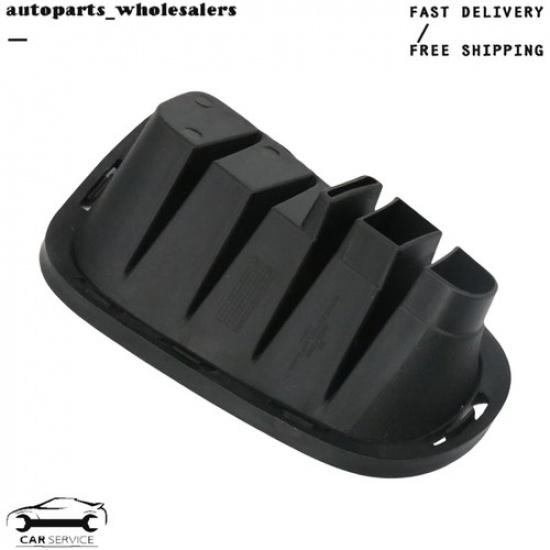 Passenger Side Front Bumper Fog Lamp Cap Cover Black For 2018 KIA RIO