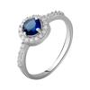 Inel de argint cu nano safir 0.77ct (1988596)