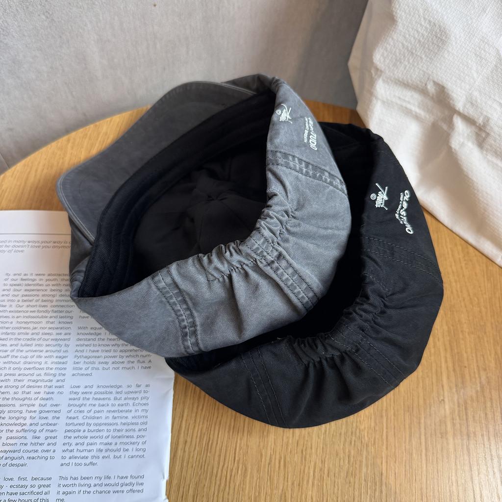 Color Solid Retro Minimalist Style Cotton Baseball Cap Sunshade Women Teens