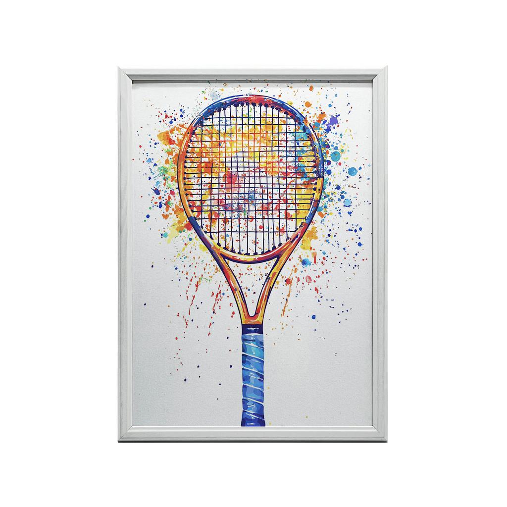 Plakat Radosny Tenisowy Świat Plakat Radosny Tenisowy Świat, 30X40 Cm, Bez Ramy, Papier Matowy 230 Gsm