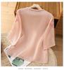 Spring/Summer Retro Chinese Cotton Linen Embroidered Women's Frog Button Cardigan