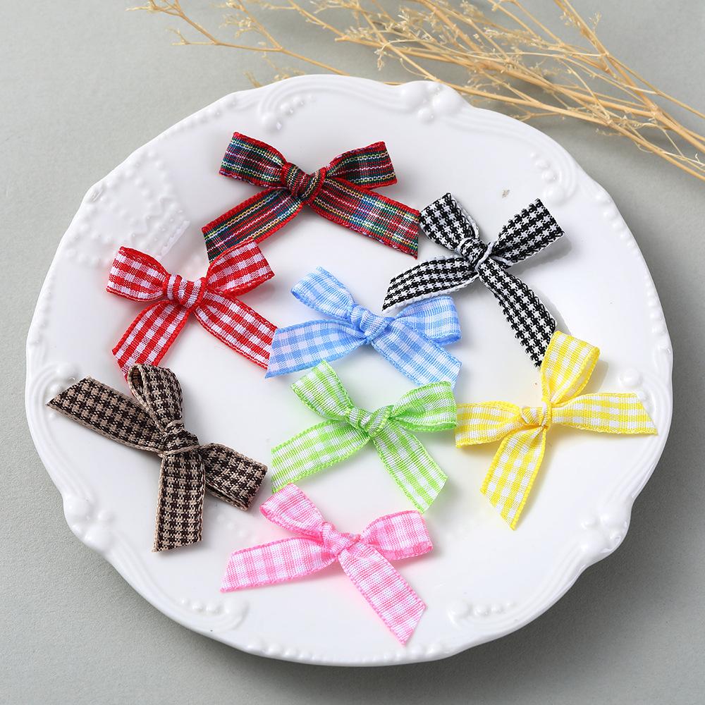 3 Punkty Krata Z Ręcznie Wiązaną Kokardą Akcesoria Biżuteryjne Bielizna Rajstopy Odzież Pudełko Prezentowe Dekoracja Akcesoria DIY