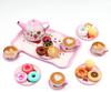 Charming Children's Tea Party Playset With Colorful Tin Tea Set And Sweet Treats