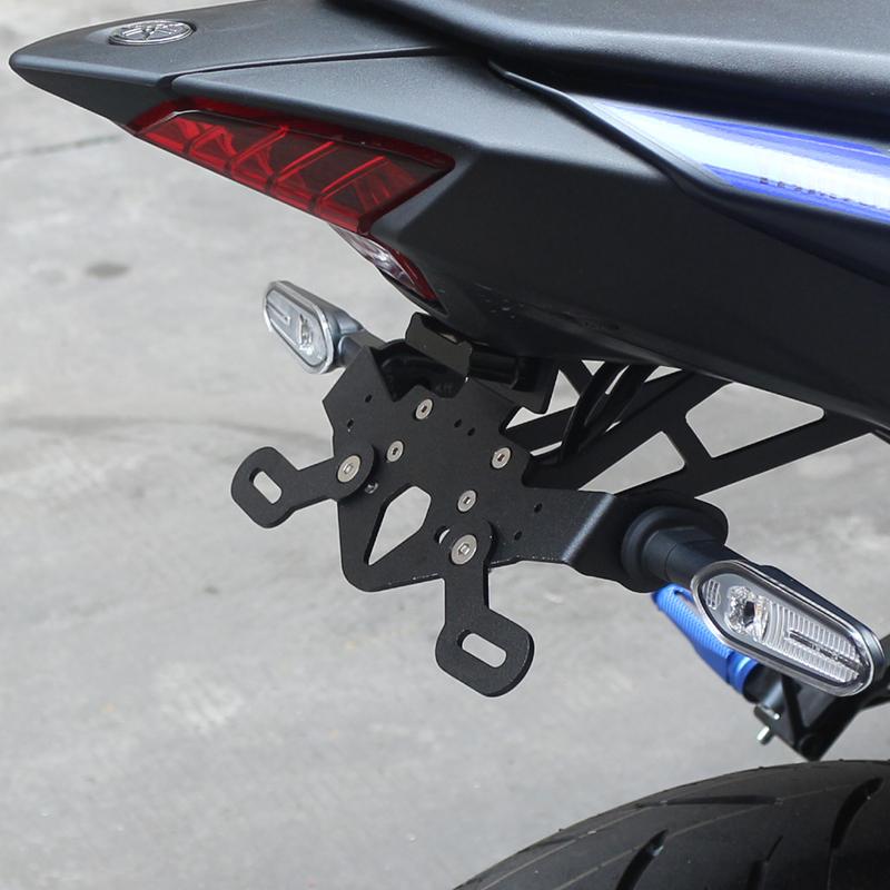 Motorcycle License Plate Holder Tail Tidy Fender Eliminator Registration Plate For YAMAHA MT03 YZF R3 MT-03 YZF-R3
