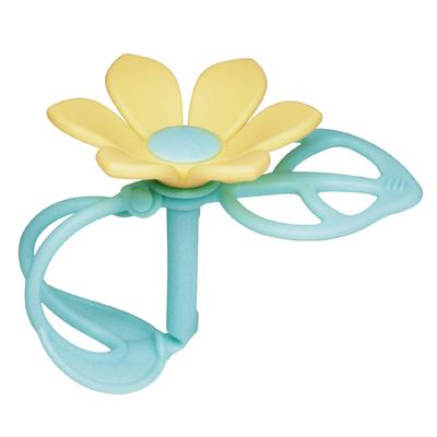 COCONORY Flower Teether That Can Be Worn On the Yellow Wrist,