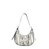 Trendy High-End Moon Shape Underarm Shoulder Bag, Elegant Portable Handbag Wholesale For Ladies Daily Matching