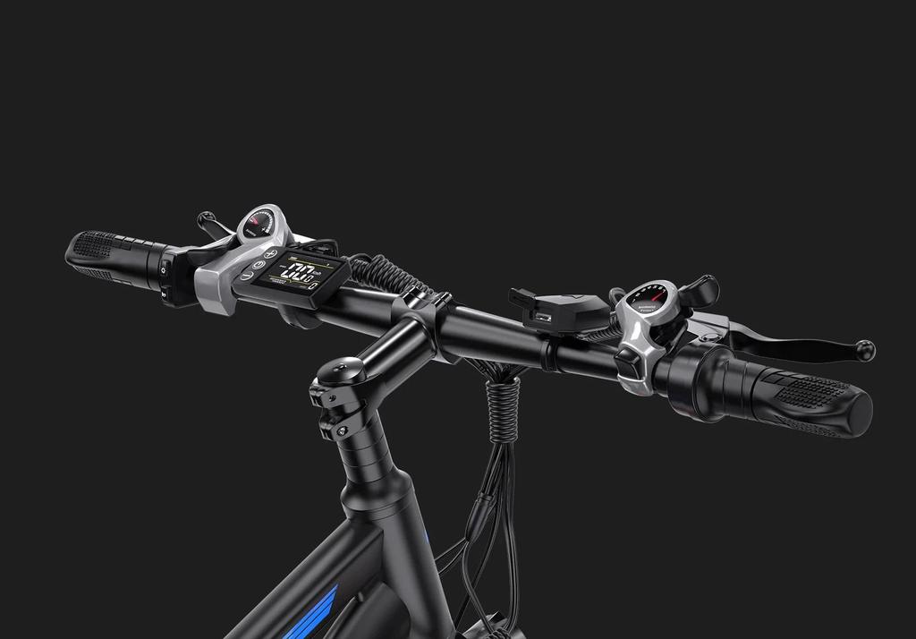 DUOTTS C29 Elektrofahrrad 750W bürstenloser Motor E-Bike 29*2.1 aufblasbare Reifen mit Shimano 21-Gang-Getriebe 15AH Akku für 50-60 km