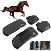 4 PCS Horse Tendon Boots   Front and Hind Horse Leg Boots for Horse Exercise Training and Jumping