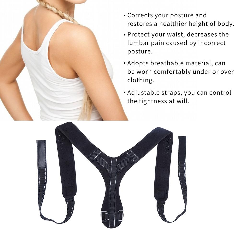 Adjustable Posture Corrector Back Support Corrector Belt Humpback Correction