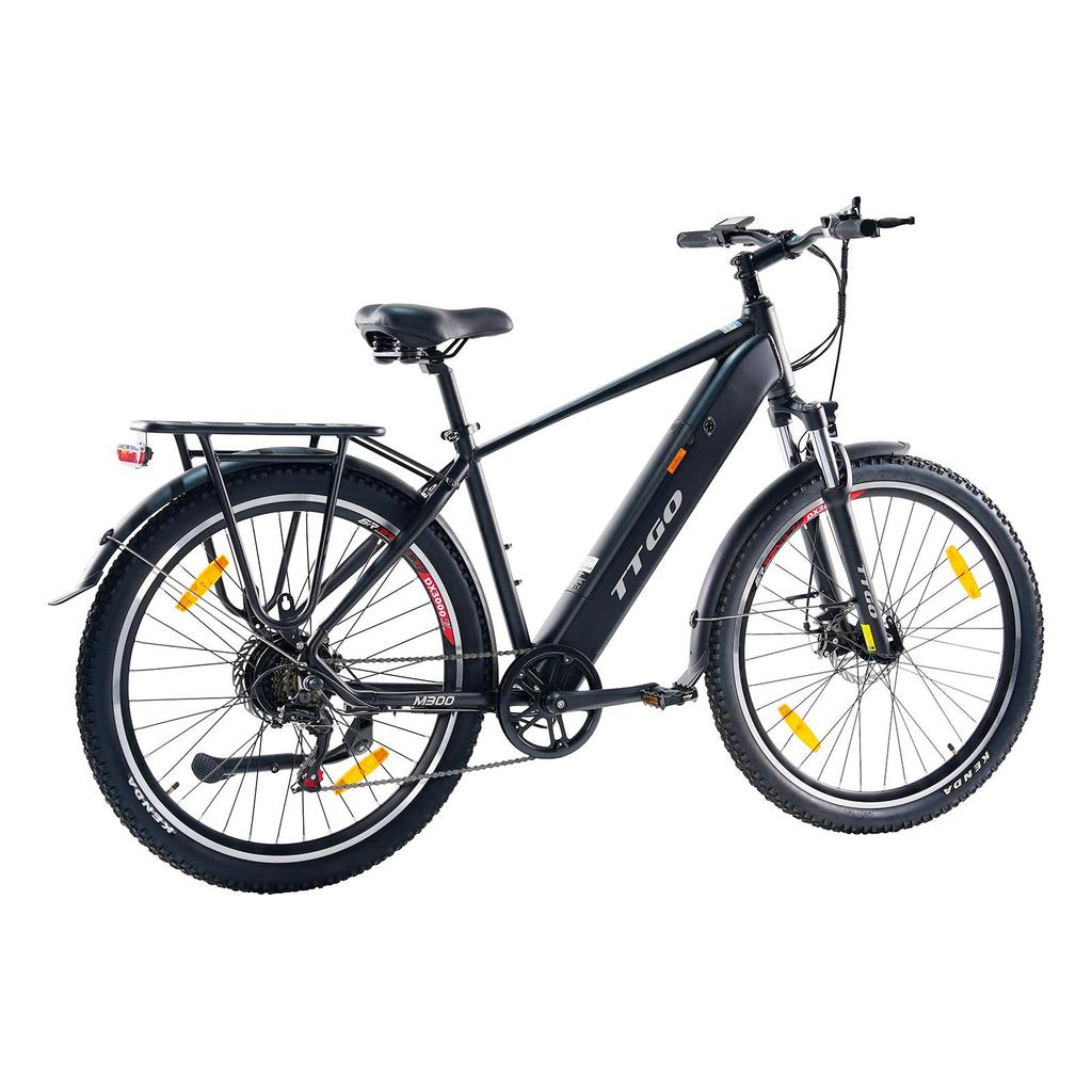 Elektrokolo TTGO M300 27,5" Pneumatiky 250W Motor 36V20Ah Baterie 25km/h Maximální Rychlost 100km Maximální Dojezd Senzor Točivého Momentu Shimano 7 Rychlostí