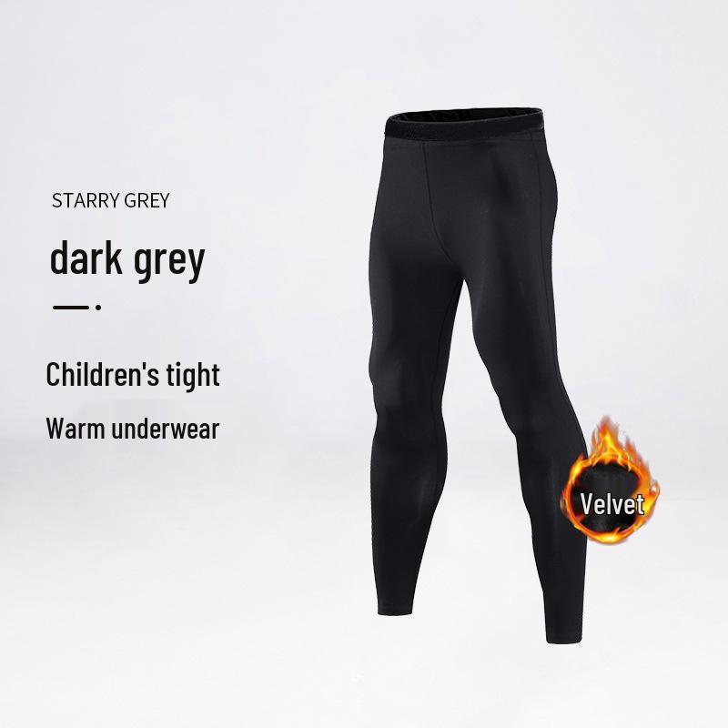 HuiLi Children's Quick-Dry Fleece Ski Suit Base Layer Set for Boys 