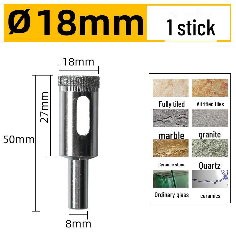 Diamond Hole Opener & Glass Drill Bit for Marble and Buddha Beads