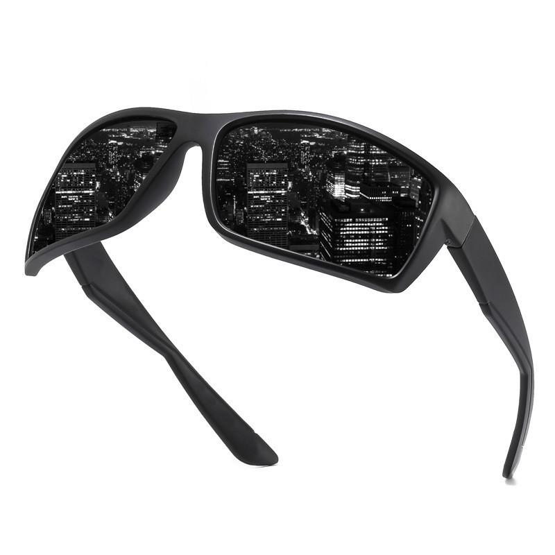 Elegant Polarized Minimalist Sunglasses Frame Fashionable Looks Protection Uv