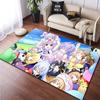 Hot Anime SAO Sword Art Online Modern House Living Room Floor Matte Bedroom Carpet Poster Mat Pattern Decorative Square Rug Gift