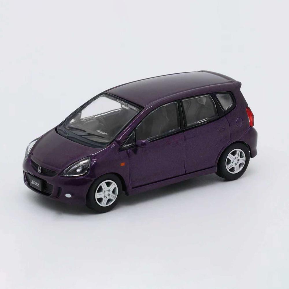 New 1/64 Diecast Car Model Honda Fit Cars Alloy Simulation Small-scale Car Model Miniature Toy Collection Decoration Gifts