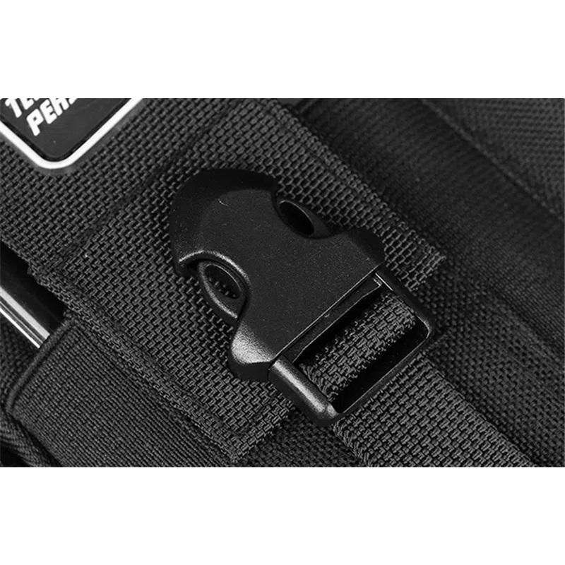 Tactical Cell Phone Waist Pack Male Multifunctional Shoulder Crossbody Outdoor Tools Wear Belt Storage Running Work Hanging Bag