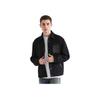 Outdoor Commuting Party Lapel Single-Breasted Long Sleeve Cotton Jacket Men Jackets Black K27O1400