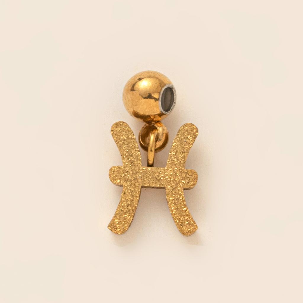 Stainless Steel 12 Constellation Pendant 12 Constellation Symbol Pendant Necklace Bracelet Furnace Vacuum Plating Color Retention