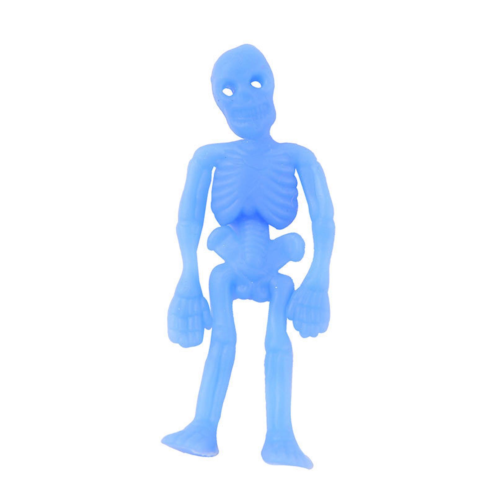 

Skeleton Stretch Toy, Soft TPR Rubber Stress-Relief Toy For Kids And Adults(Random Color) One Size