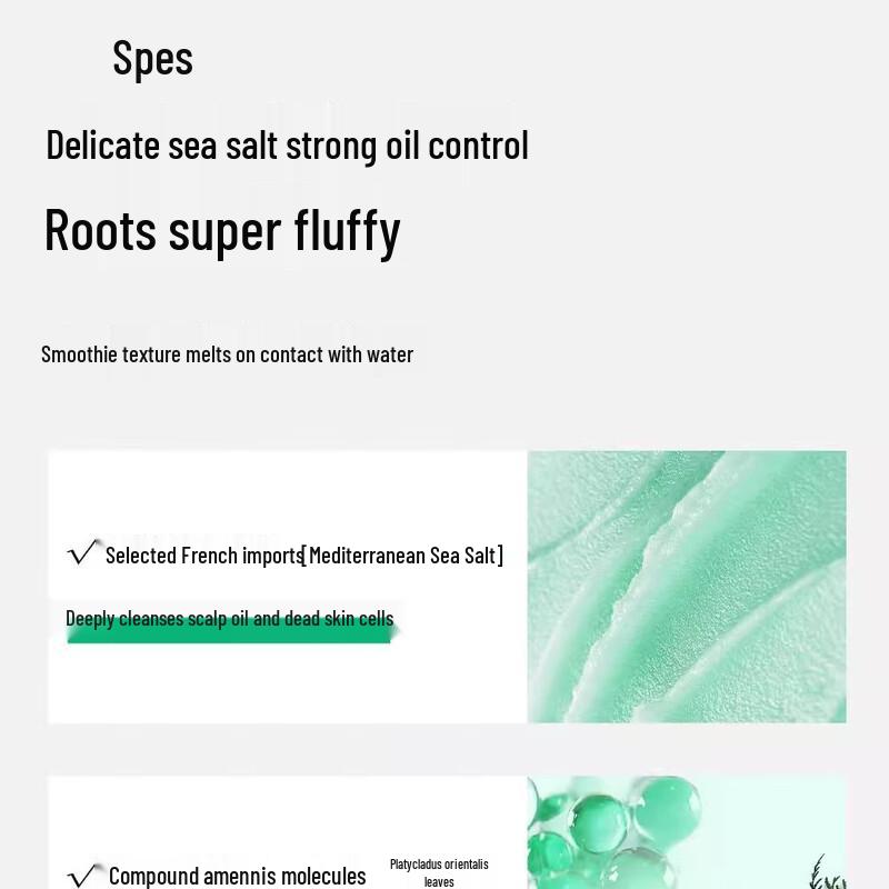 Spes Purifying Volumizing Sea Salt Shampoo & Scrub