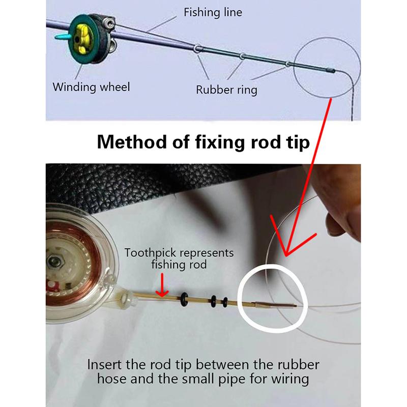 Fly Fishing Wheel Mini Fly Fishing Wheel Carp Durable Ice Fishing Raft Wheel Spool For Lake River Ocean Rock Fshing Accessories
