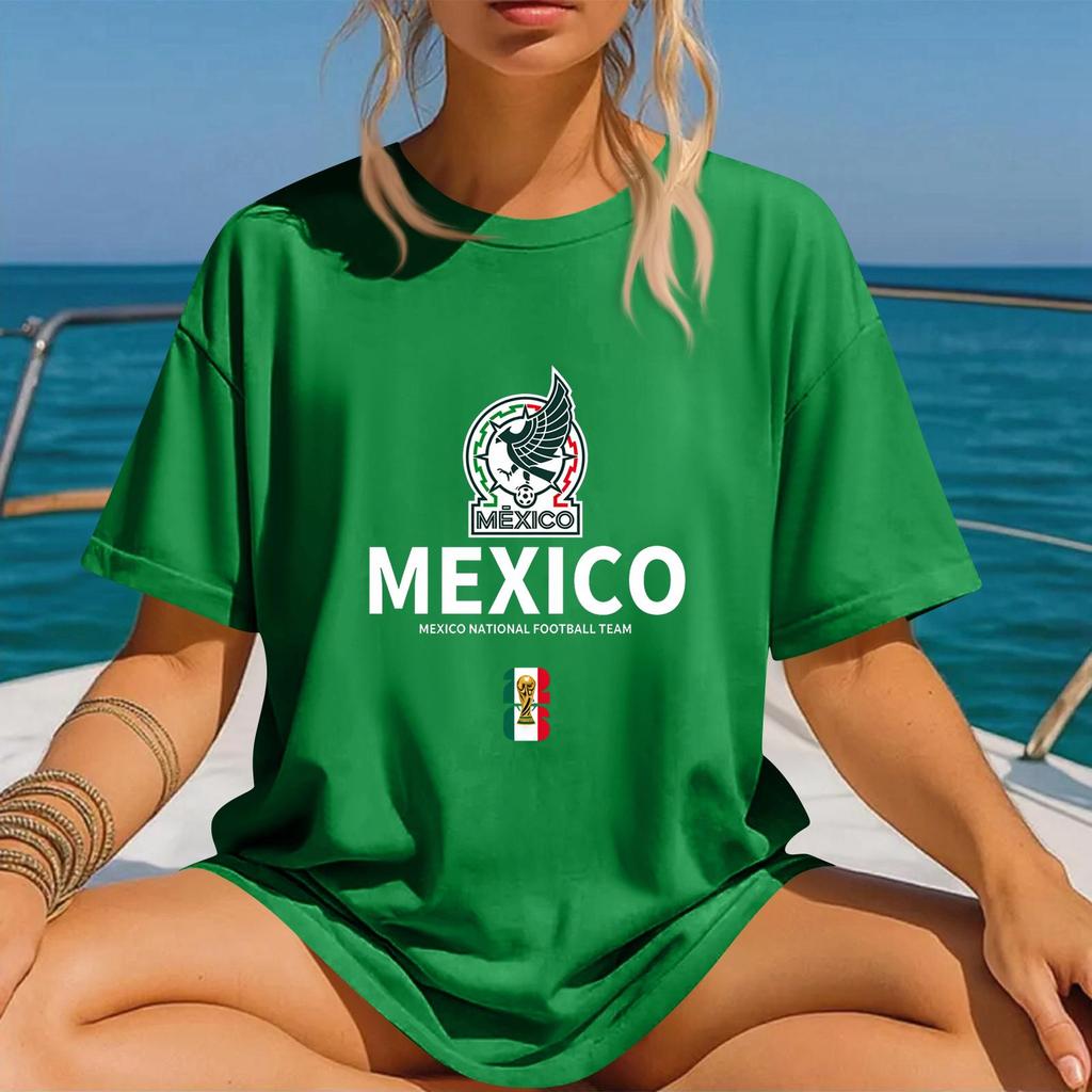Men's Fashion Casual Printed T-shirt Crewneck Pullover Short Sleeve Top
