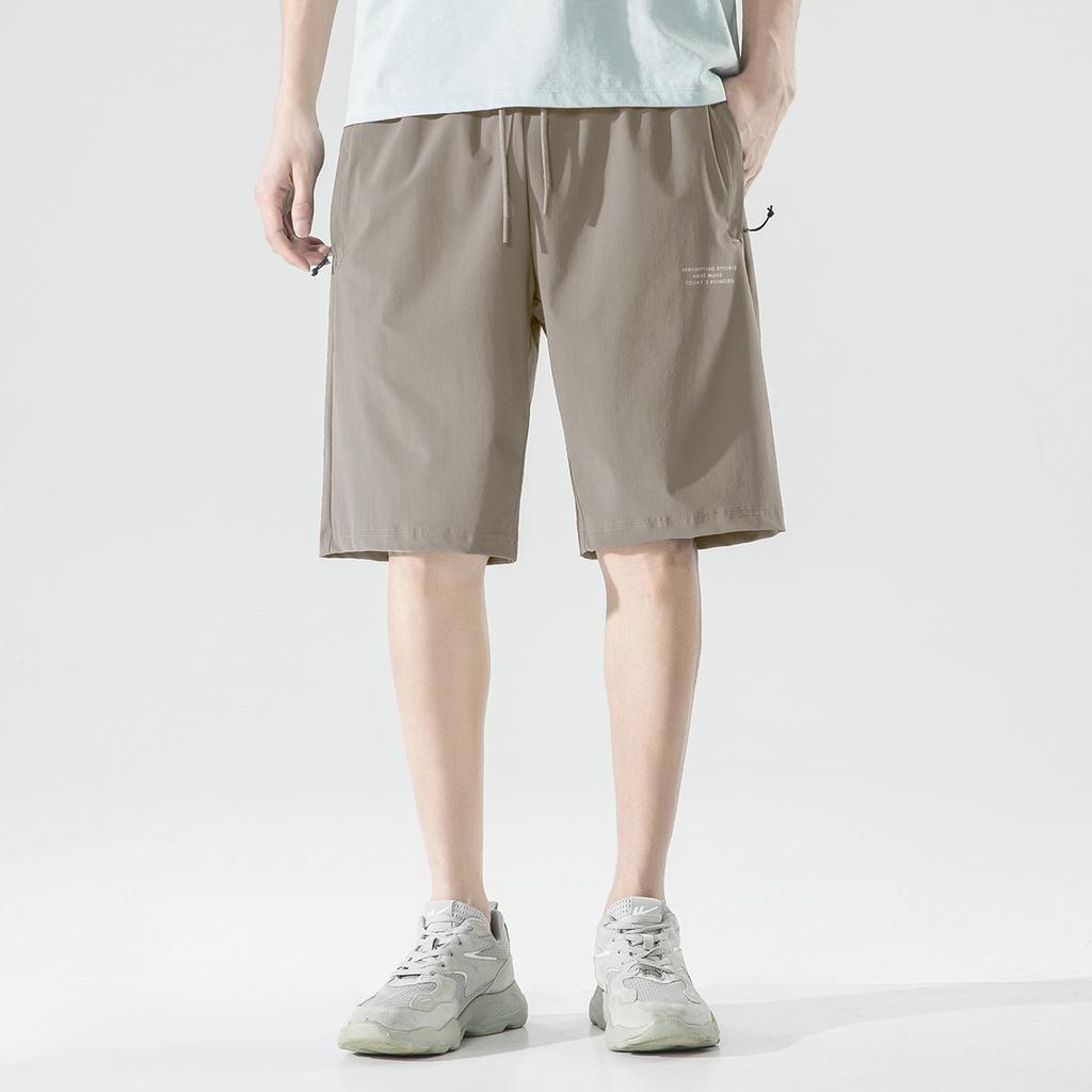 Ice Silk Straight Shorts