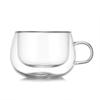 Double Wall Heat - Resistant Transparent Handmade Drinkware, Beer Coffee Tea Whiskey Mugs, Tumbler Mug Set