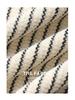Women's 2023 Winter Color-Block Striped Semi-High Neck Long Sleeve Base Layer Top
