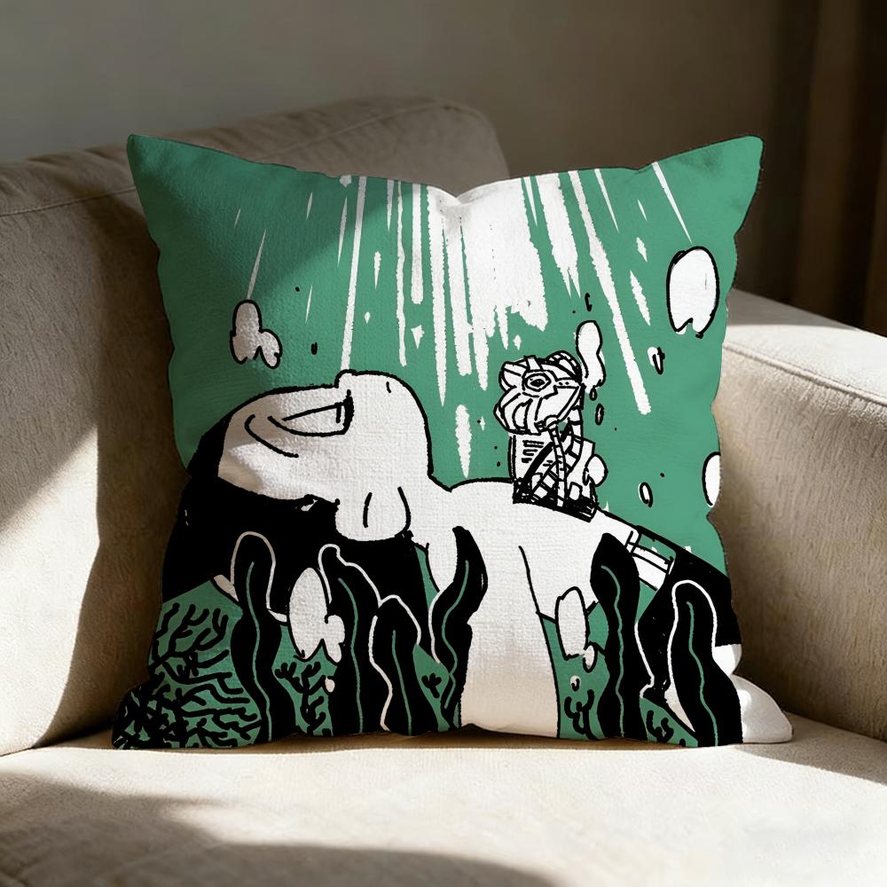 Aastro Boy Animation Pillow Case Linen Pillow Covers Cover For Couch Living Room Bench Patio Floor Linen Home Decor