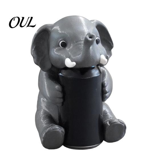 Zatyczki do puszek na napoje Dinozaur Hipopotam Żaba Słoń Osłona ochronna na puszki z napojami gazowanymi, Silikonowe urocze zwierzątka 3D, Zmywalne osłonki, Chroniące przed kurzem i zachowaniem nagazowania