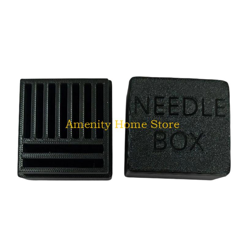 F26C Sewing Needle Box Portable Designs with Safety Feature for Craft