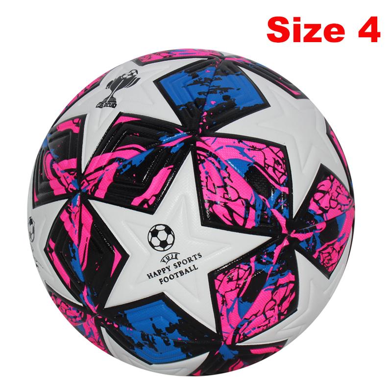 

High Quality Soccer Balls Official Size 4/5 PU Material Seamless Goal Team Outdoor Match Game Football Training Ballon De Foot