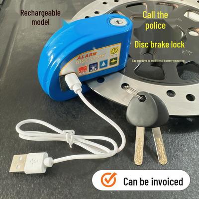 Blocca disco freno antifurto ricaricabile per biciclette e scooter elettrici - Nuovo modello