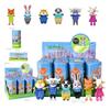 Non-Toxic Blind Box Doll Crazy Animal City Animal Surrounding Ornament Fox Nick Judy Mobile Computer Decoration Surprise Gift