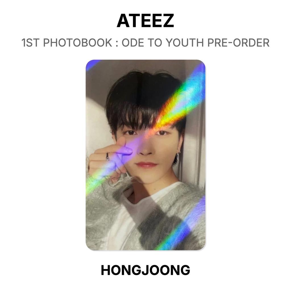 ATEEZ PRIMO FOTOLIBRO : ODE ALLA GIOVINEZZA PRE-ORDINE Fototessera Ufficiale