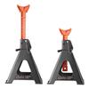 Jack Stands, 6 Ton (13,000 lbs) Capacity, 370-580 mm Adjustable Height, Heavy Duty Steel Jack Auto Stands with Double Locking, for Lifting RV, Small