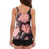 Women Two Piece Flowy  Swimsuits  Bathing Tank Tops With Shorts Athletic Swimwear