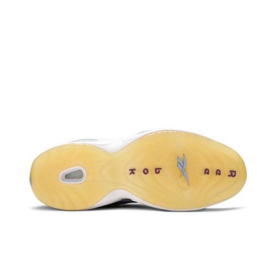 Reebok BBC Ice Cream X Question Low 'Yellow Lilac Glow' G55351 Men's Shoes