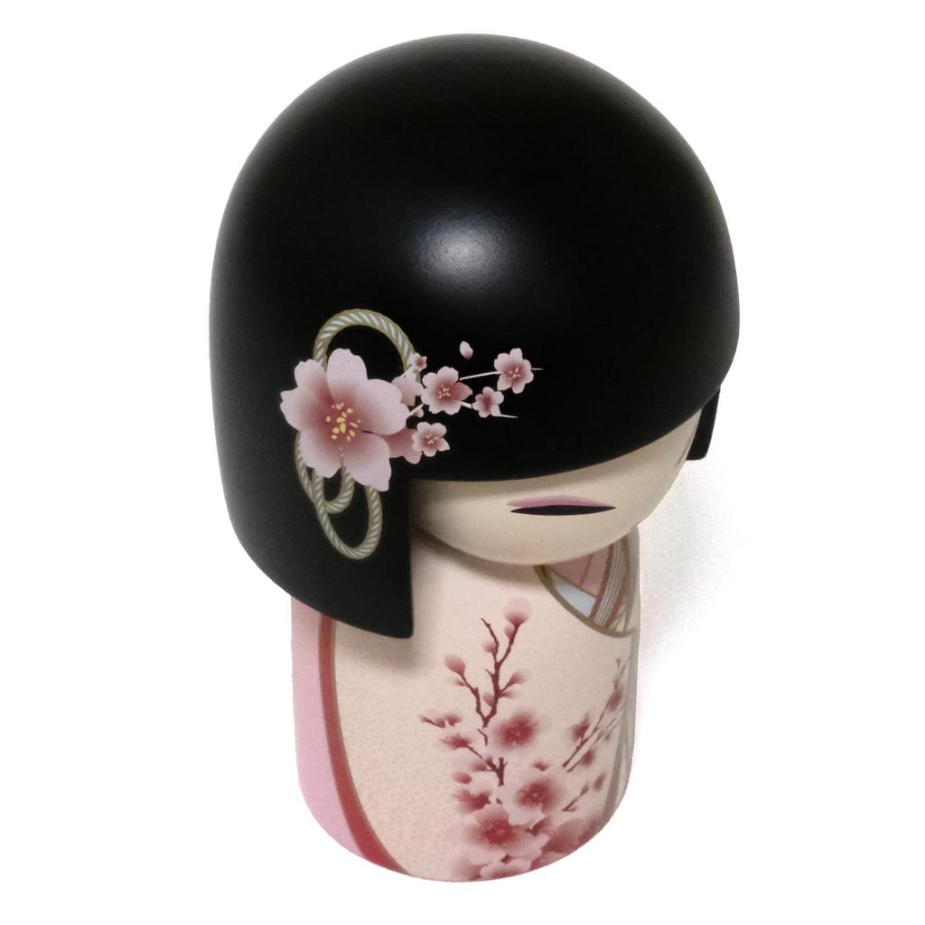 kimmidoll Kokeshi Doll Figurine Sakura Large TGKFL153