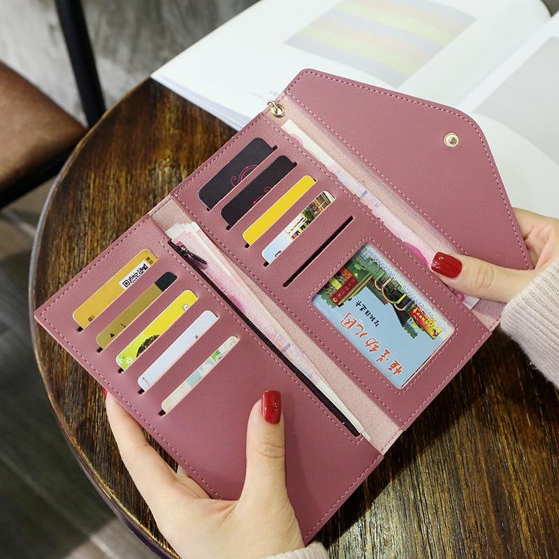 Stylish Womens Pu Leather Clutch Wallet With Soft Timeless Design