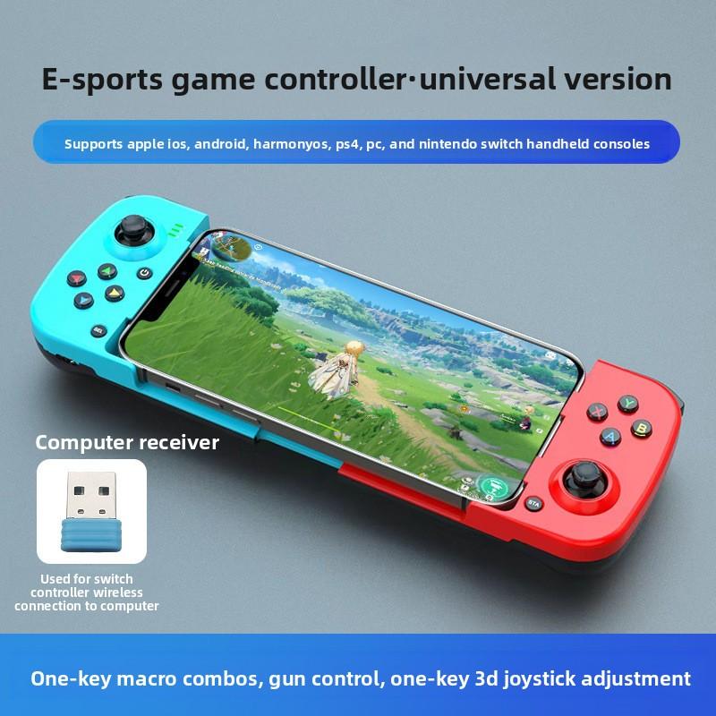Mobile Gamepad D3 Android Ios Original Gott Stretch Bluetooth Essen Huhn Artefakt Presse Gun König Dress Up