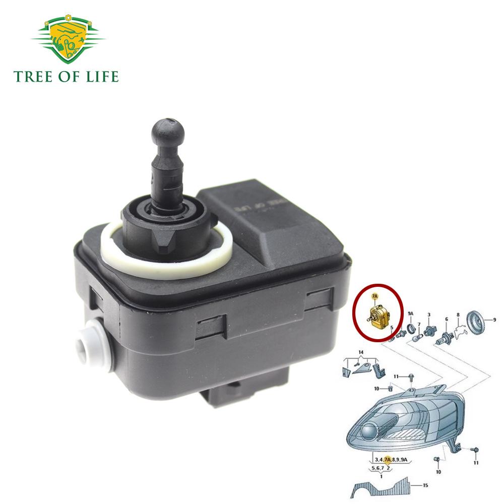 Volkswagen Fox Car Headlight Leveling Motor (5Z0941295, V10770078)