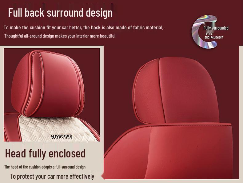 Ouzhi Goddess Cartoon Car Seat Cushion Cover - Universal Fit for All Seasons