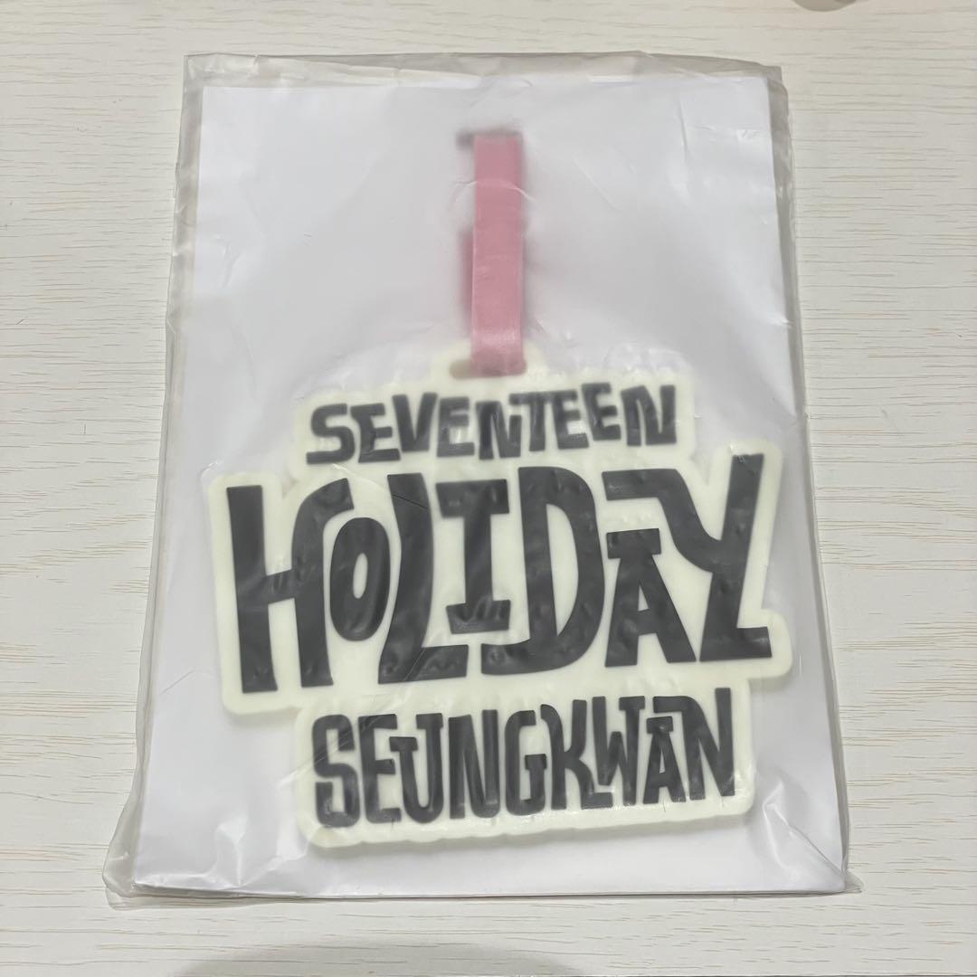 

[USED] Sebuchi holiday penmi luggage tag seungkwan