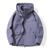 Mens Womens 3-in-1 Waterproof Windproof Hiking Jacket With Removable Shell Gore-Tex Fabric All-Season Outdoor Parka