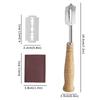 Portable Stainless Steel Bread Knife For Quick Cutting With Replacement Blade Set For Baking Accessories Bread Cutting Supplies