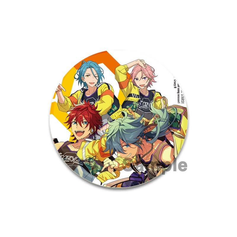 

32/44/58 мм брошь Ensemble Stars ручной работы для одежды, значок для косплея из мультфильма, украшение для рюкзака, ювелирное изделие, подарок 32mm